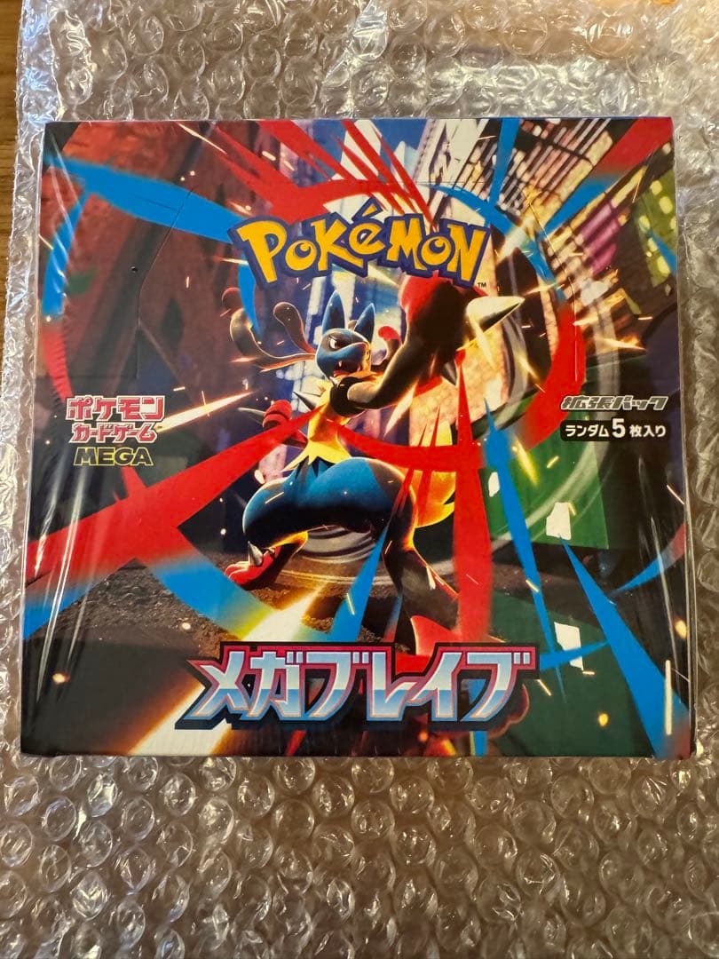【シュリンク付き】メガブレイブ 新品未開封 1BOX