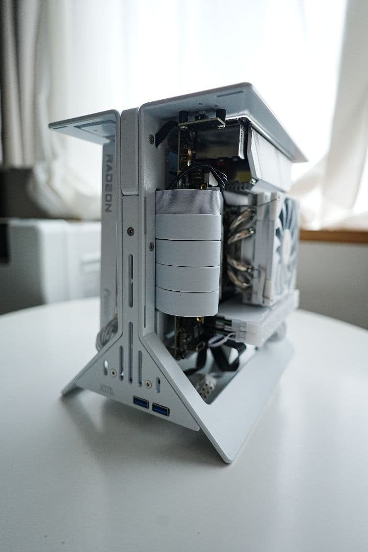 【美品希少】XTIA Xprot-mini Flex電源とCPUクーラー付き！