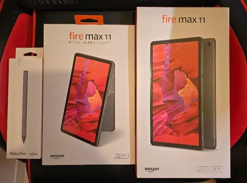 FireMax11/純正スリムカバー/Stylusペン