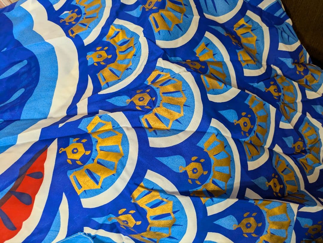 鯉のぼり　5m 黒 赤 青 大型　年代もの　昭和レトロ