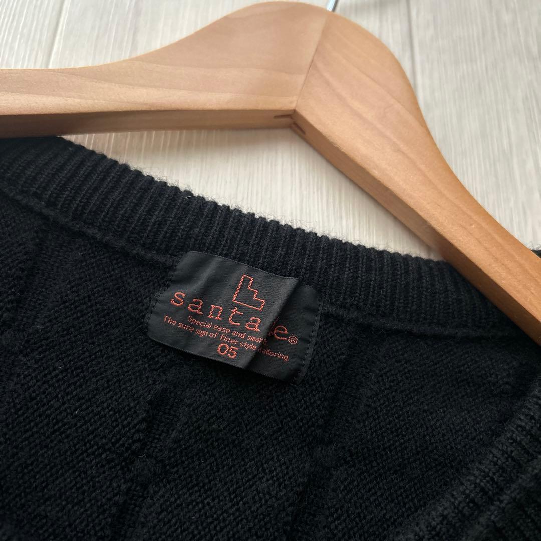 ★スーパーマン★ さん専用santa feサンタフェウール100%3Dニット刺繍