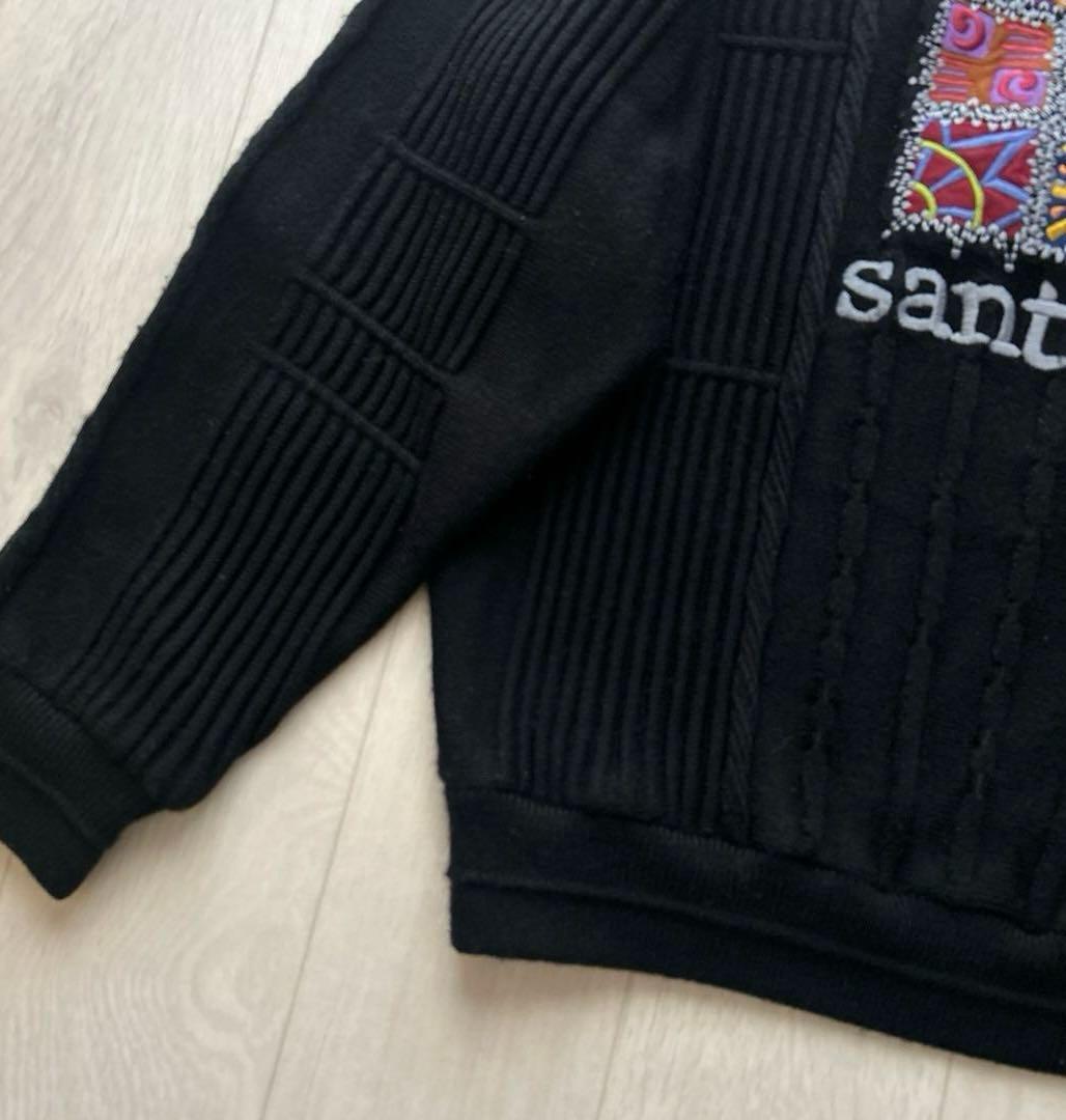 ★スーパーマン★ さん専用santa feサンタフェウール100%3Dニット刺繍