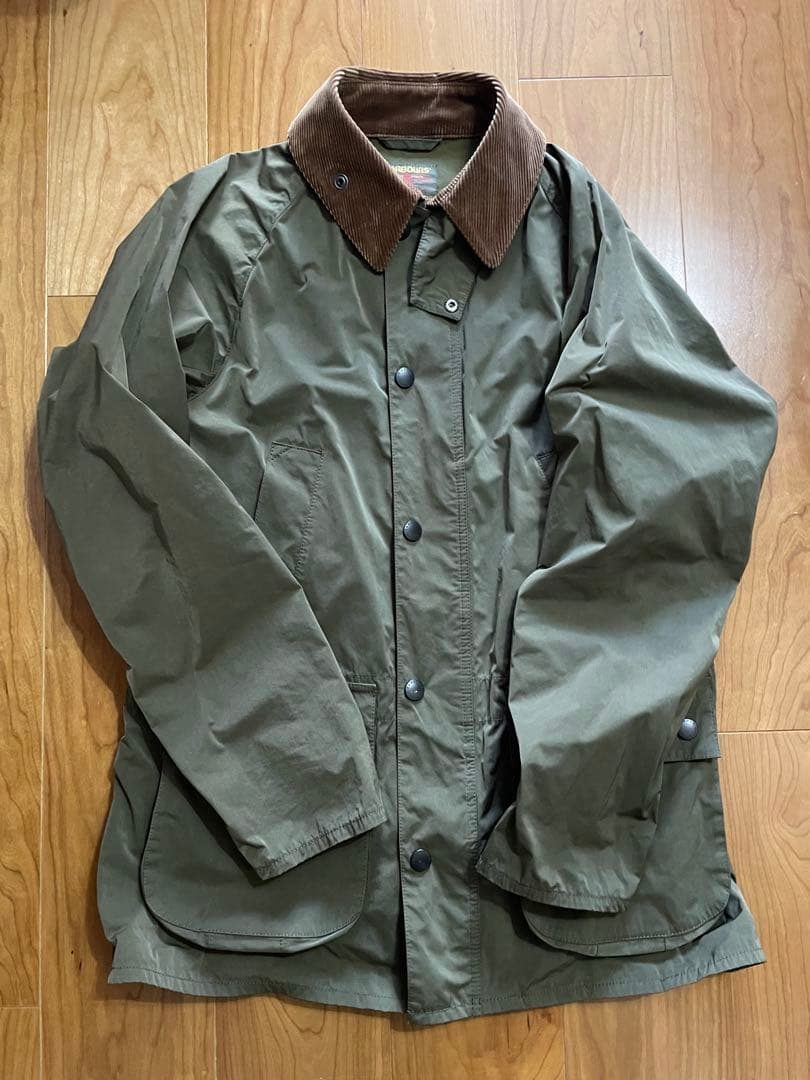 Barbour ポリナイロンBEDALE SL ビデイル L