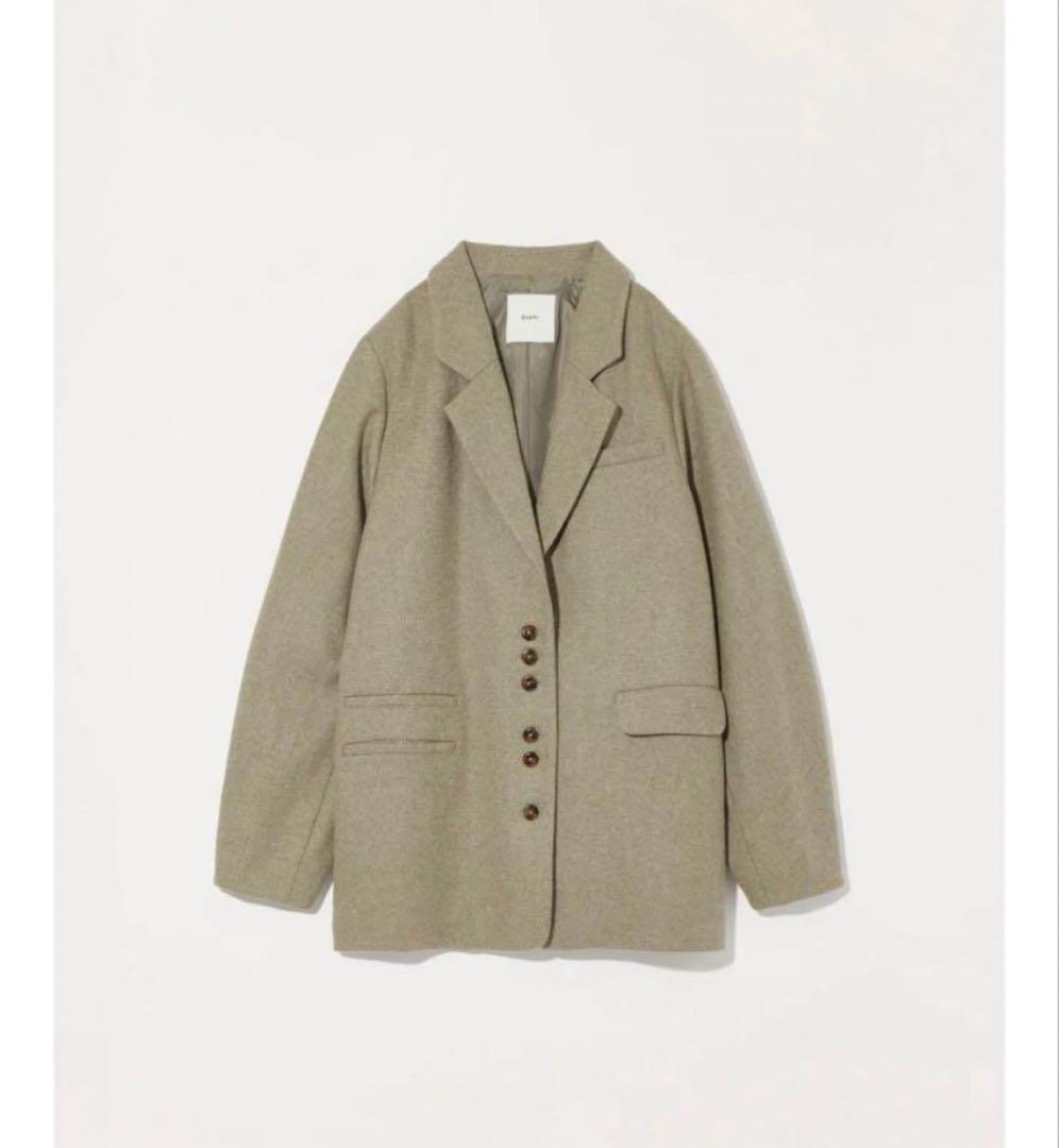 美品　Eaphi WOOL TWEED JACKET