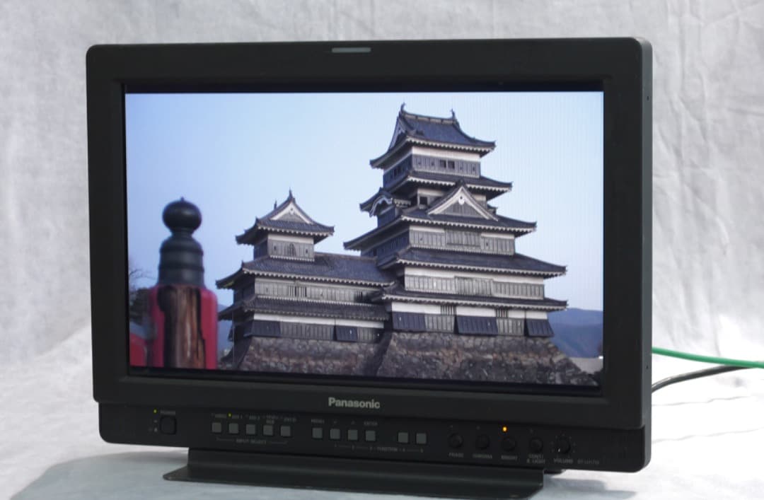 業務用モニターPanasonic BT-LH1710・A-E2LCD-2付き