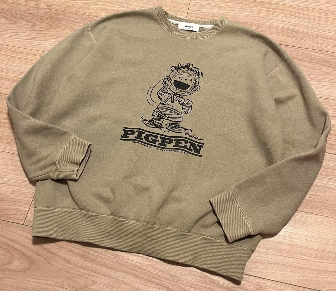 PEANUTS NOLLEY'S スヌーピー ピッグペン スウェット 古着 XL