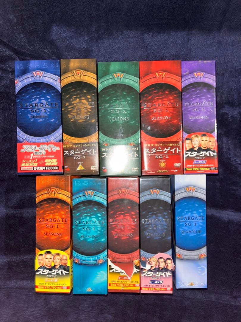 【大幅値下げ】スターゲイト　コンプリートボックス　SG-1 シーズン1〜10