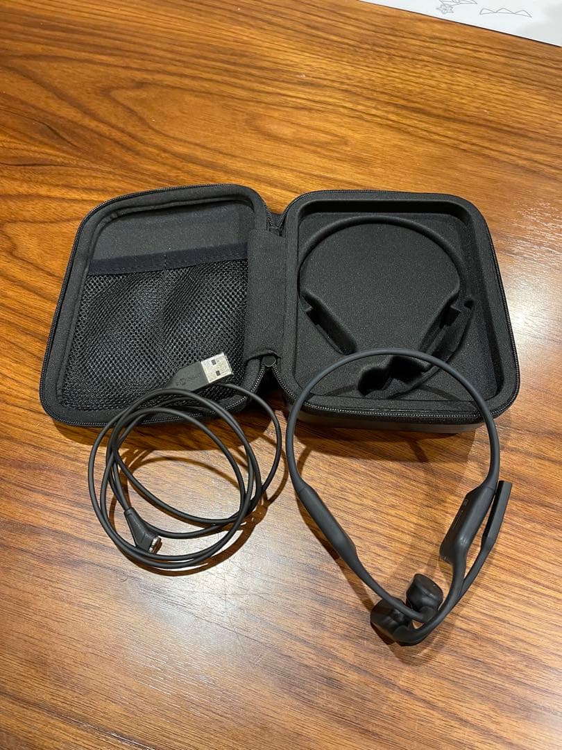 OpenComm AfterShokz 骨伝導 ヘッドセットノイズキャンセリング