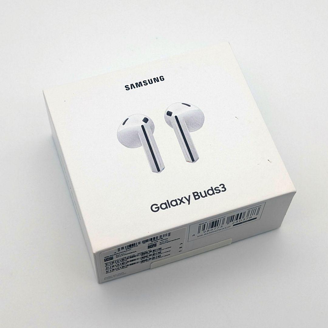 【新品未開封】Samsung Galaxy Buds3 カラー : ホワイト
