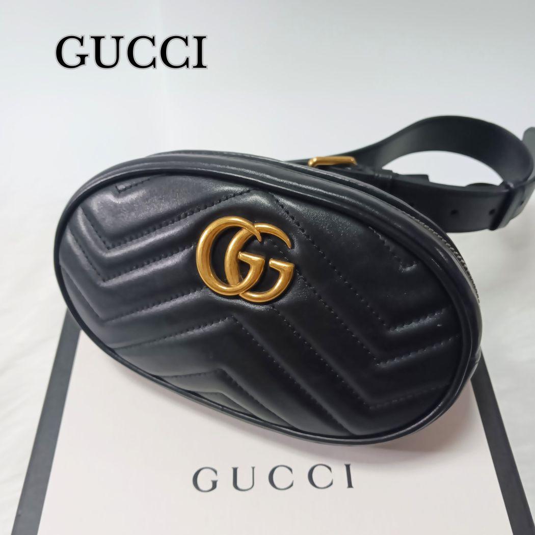 【極美品】GUCCI グッチ GGマーモント ショルダーバッグ