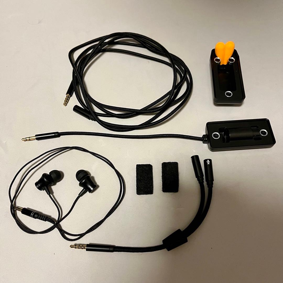 DOX OMBRA v2 S-Mサイズ マイクポート左耳