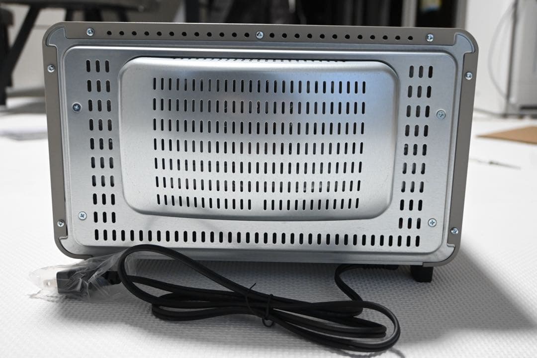 【新品・未使用】BRUNO トースター グレージュ 取扱説明書・焼き網付き