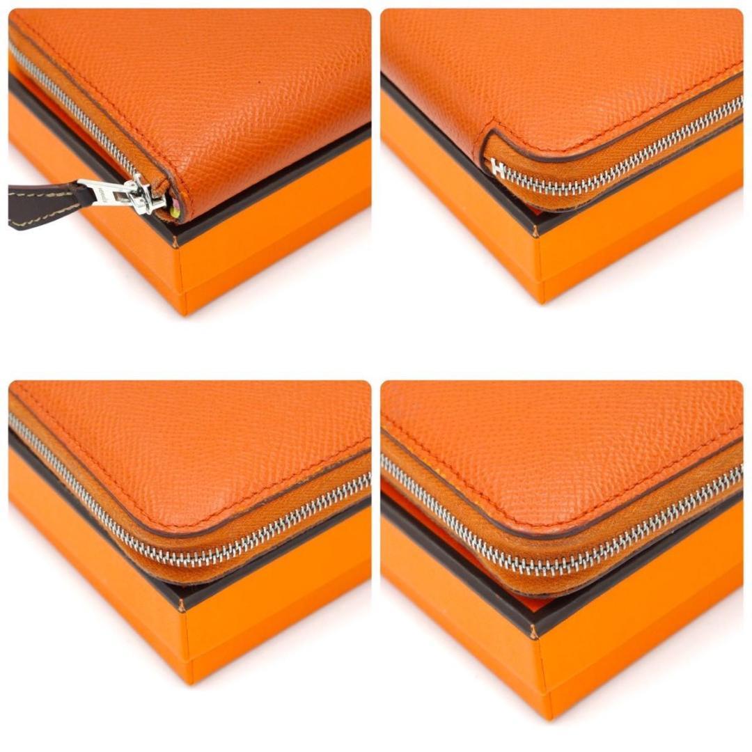 エルメス アザップ コンパクト オレンジ ケース ヴォーエプソン