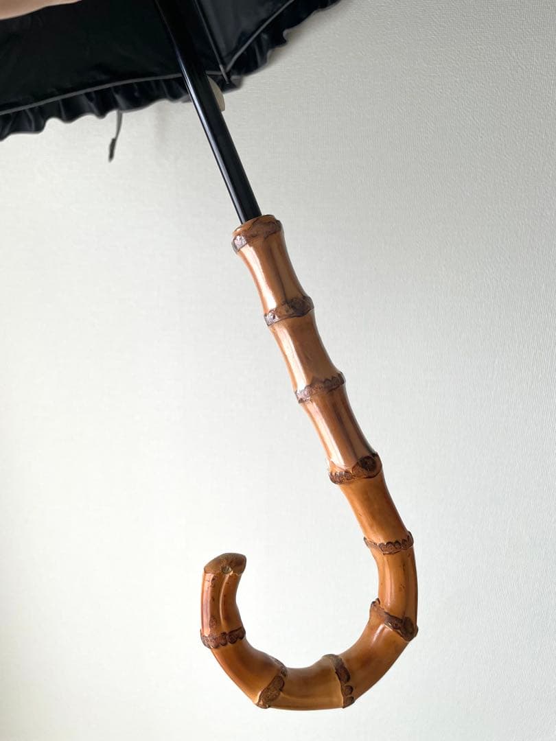 芦屋ロサブラン　100%完全遮光晴雨兼用まミドルシングルフリル55cm