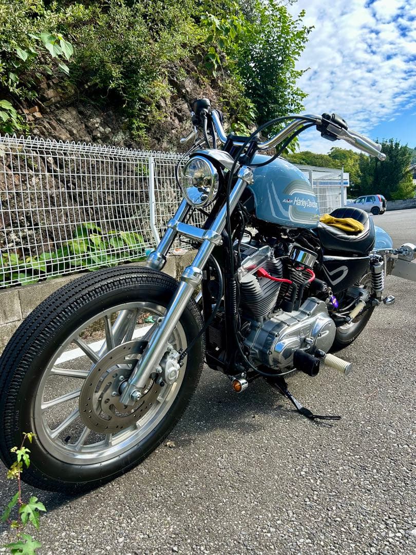 スポーツスター07〜タンク・リアフェンダーセット　カスタムペイント