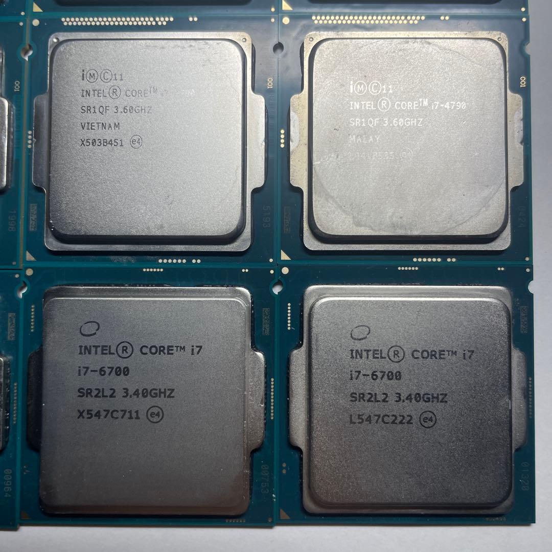 Intel Core i7 CPUセット