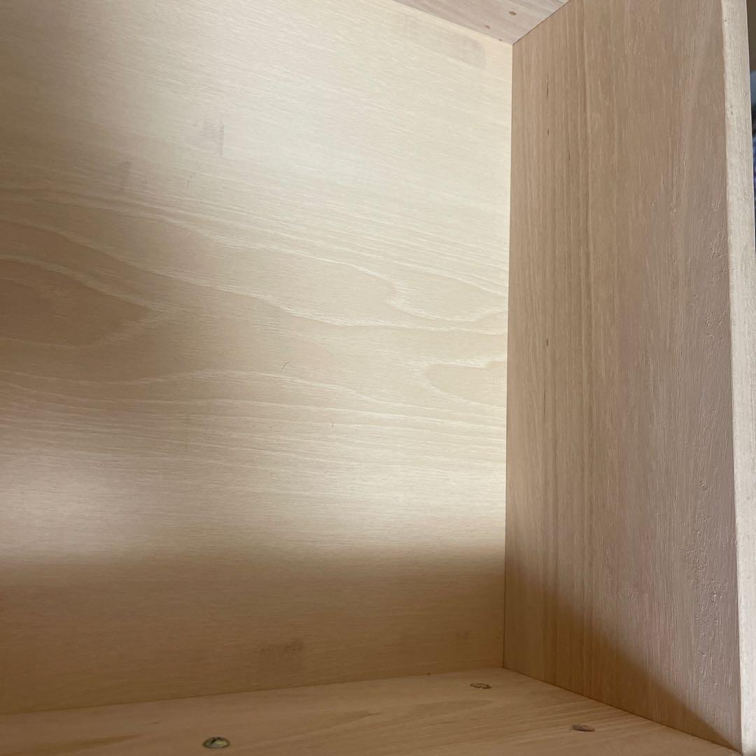 廃盤品のため早い者勝ち❗️無印良品　ナチュラルウッド 3段チェスト　箪笥