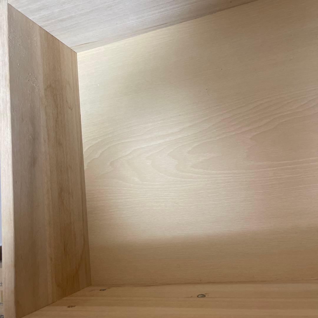 廃盤品のため早い者勝ち❗️無印良品　ナチュラルウッド 3段チェスト　箪笥