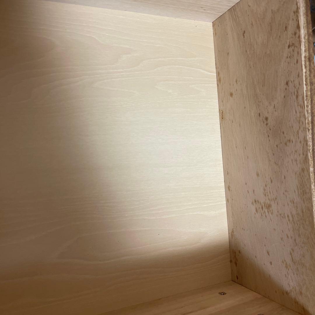 廃盤品のため早い者勝ち❗️無印良品　ナチュラルウッド 3段チェスト　箪笥