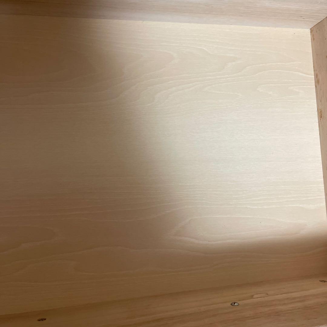 廃盤品のため早い者勝ち❗️無印良品　ナチュラルウッド 3段チェスト　箪笥