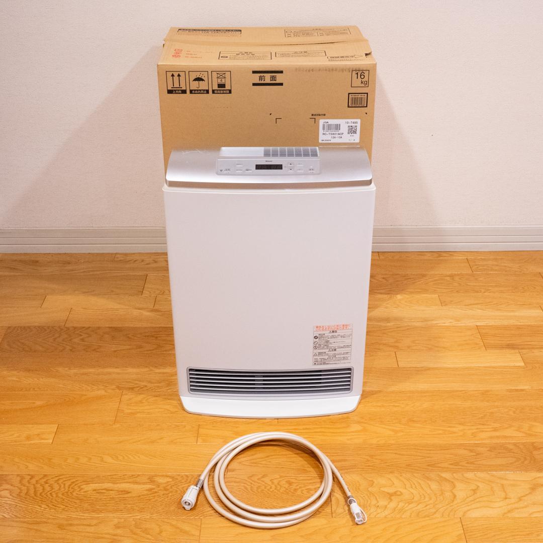 リンナイ ガスファンヒーター RC-T5801ACP 都市ガス用｜送料無料