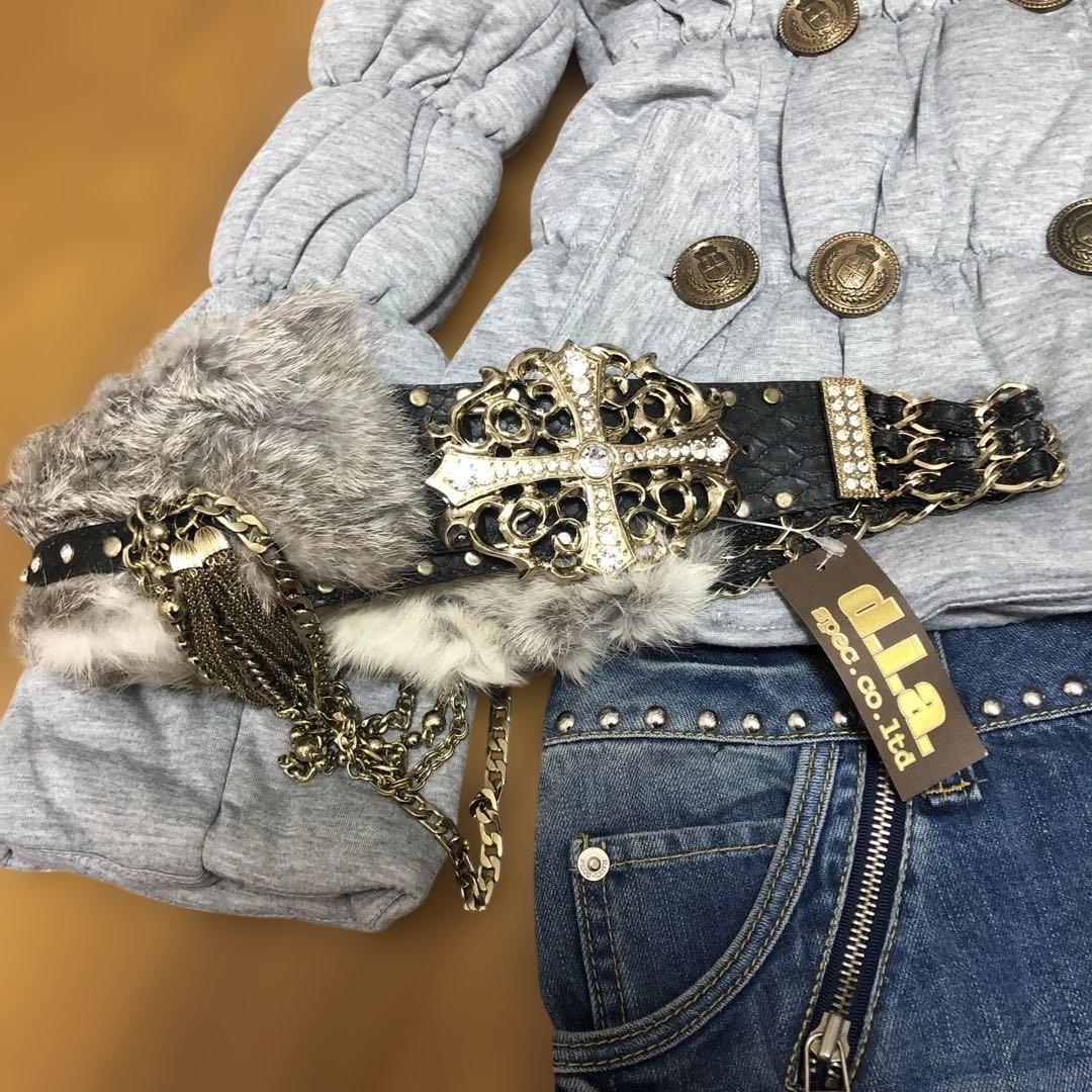 本日限定　新品タグ付き　d.i.a. ファーベルト