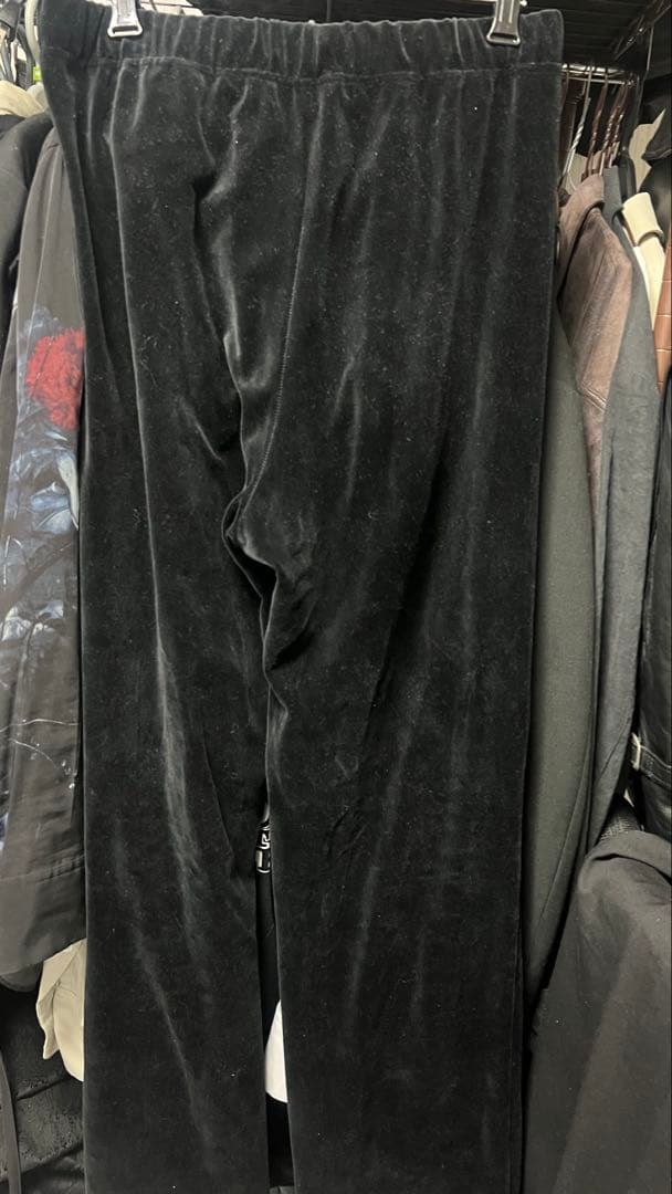 LAD MUSICIAN ベロアパンツ 44 ブラック