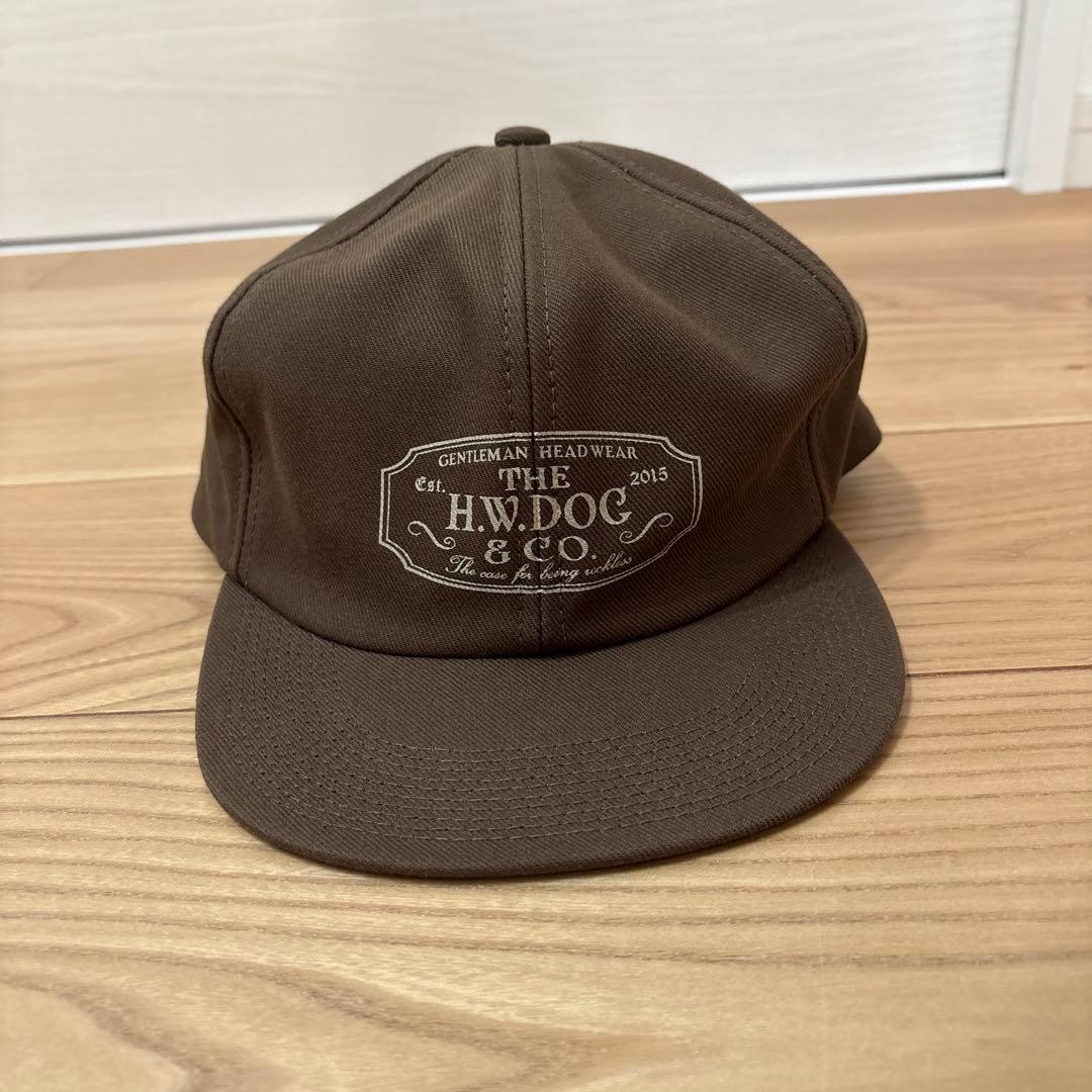 めんたいこ H.W.DOG & CO. ブラウンキャップ