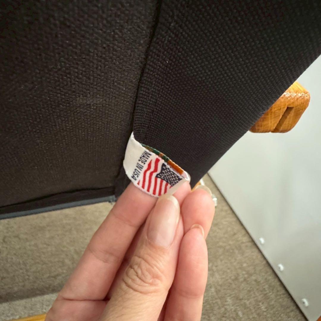 【カーミットチェア】2脚セット 木製折りたたみチェア ブラック