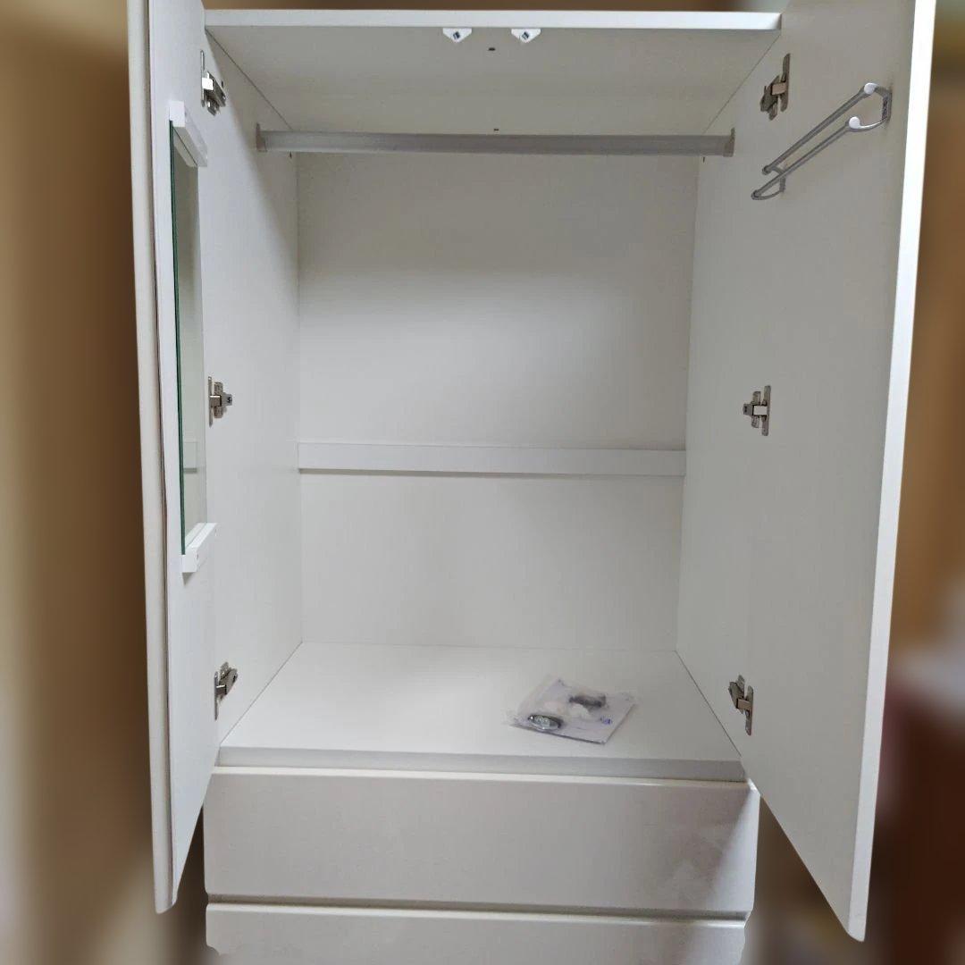 【送料込み】ニトリ ブレザータンス ポルテD ホワイト