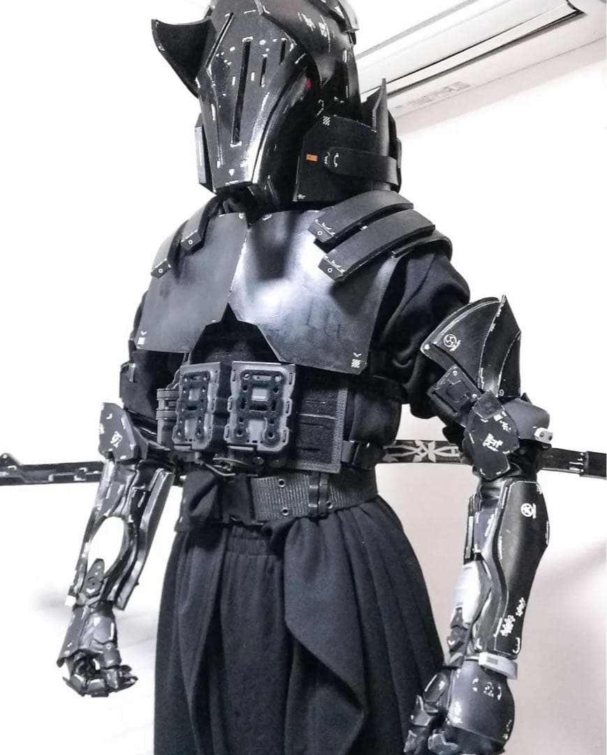 腕アーマー&着脱可能式猫耳アーマーセット