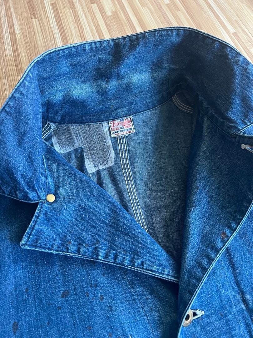 40sヴィンテージ 大戦期Free Land デニム カバーオール