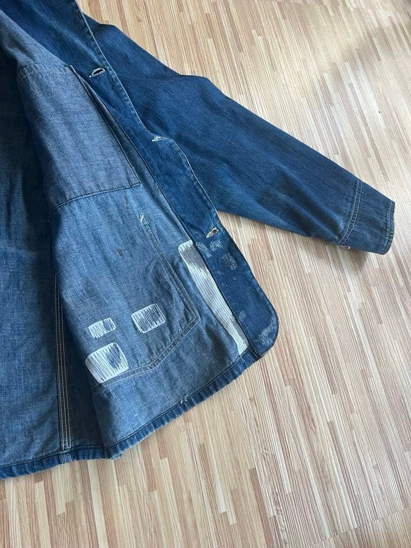 40sヴィンテージ 大戦期Free Land デニム カバーオール