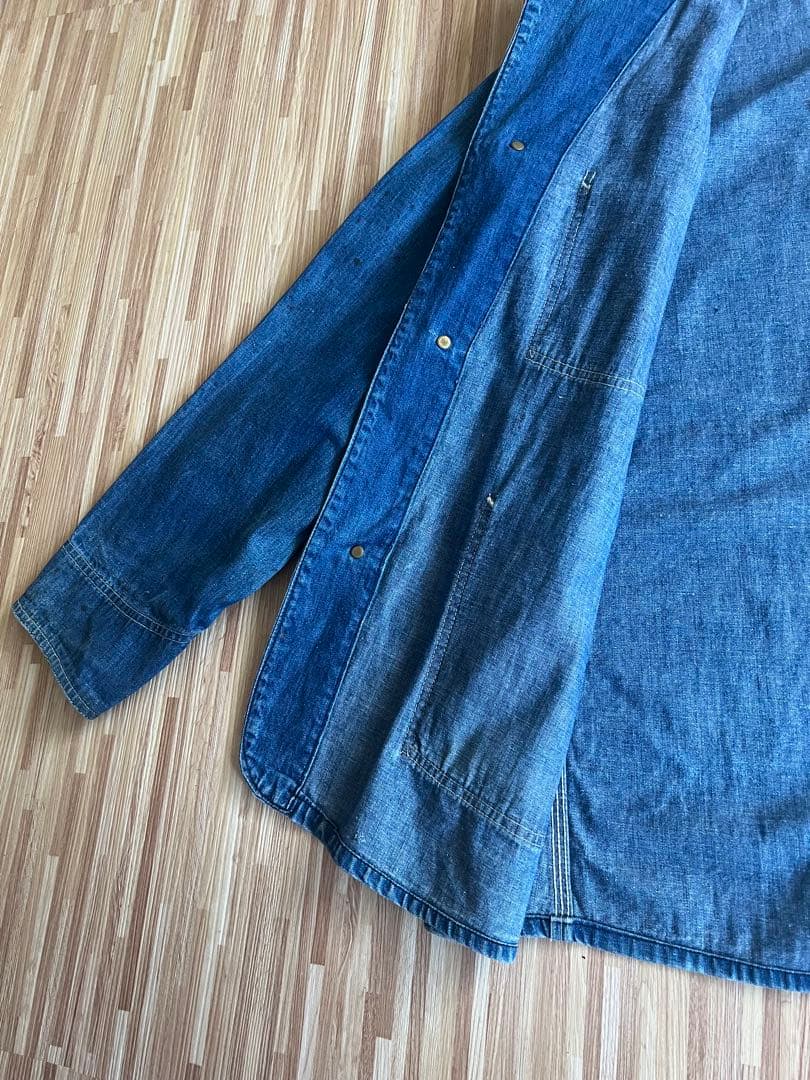 40sヴィンテージ 大戦期Free Land デニム カバーオール