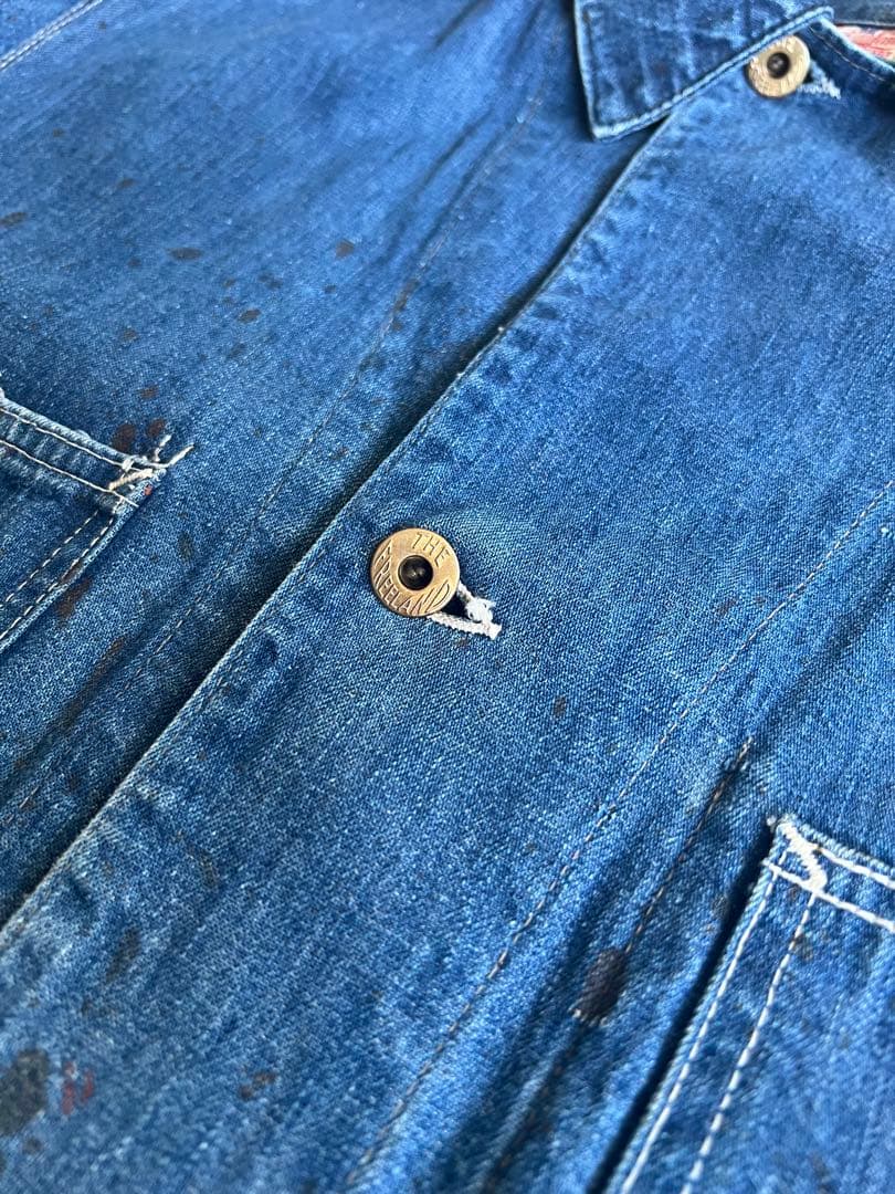 40sヴィンテージ 大戦期Free Land デニム カバーオール