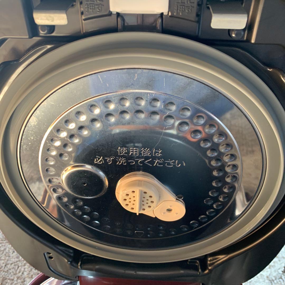 TOSHIBA 多機能炊飯器 10合炊き レッド