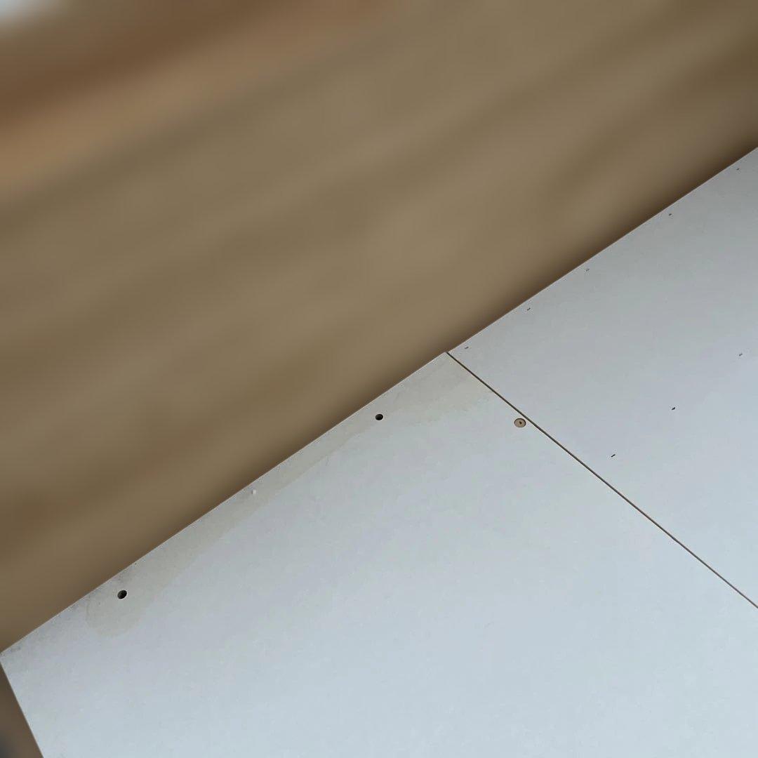 ニトリ　ジオチェスト　収納付き　木製ダブルベッドフレーム　コンセント付き