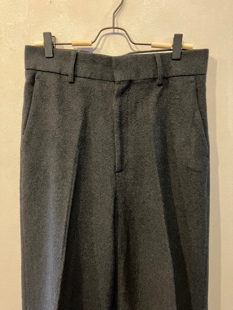 H BEAUTY&YOUTH定価4万23AWウールフラノスラックス