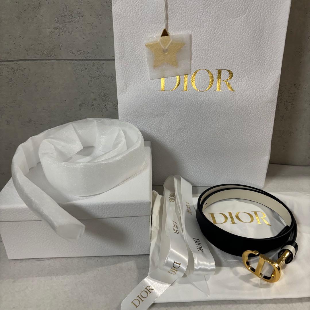 ［付属品完備］ Dior 30 Montaigne リバーシブル　ベルト