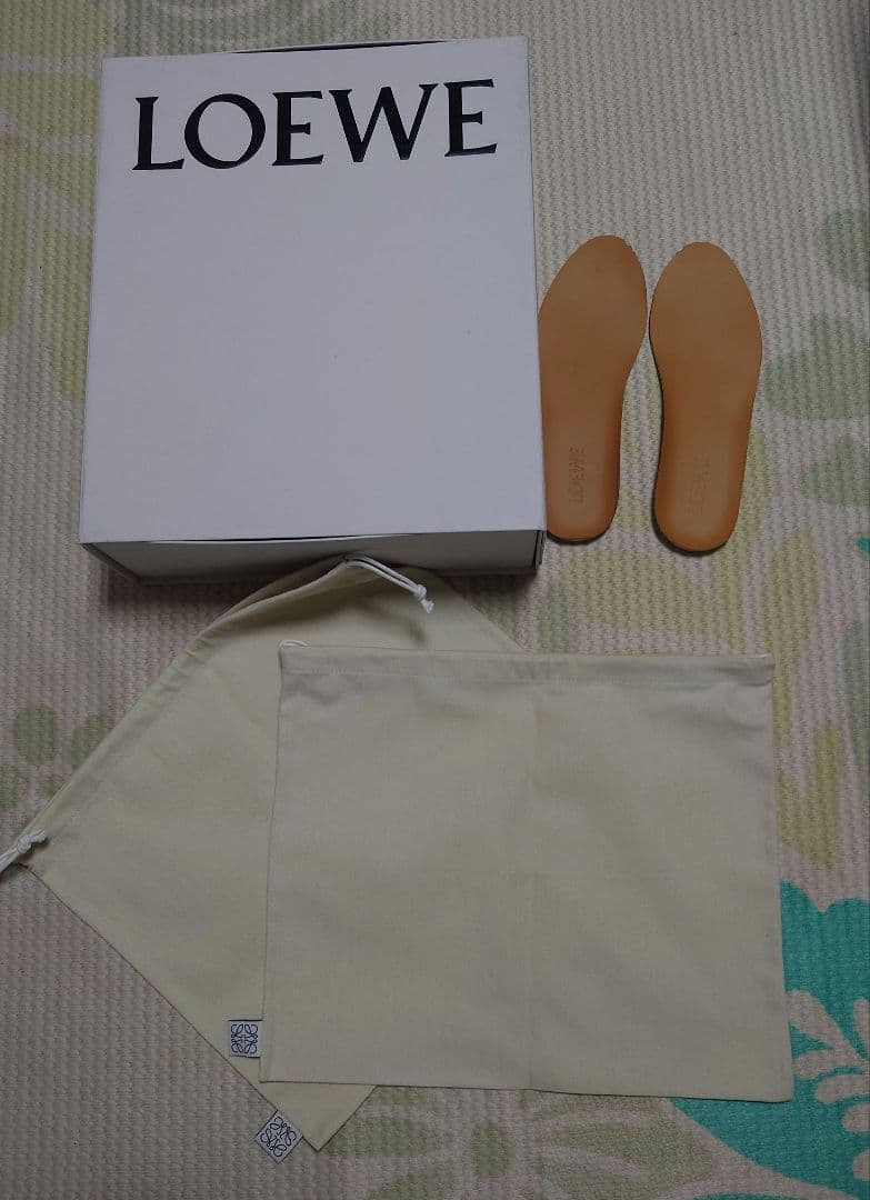 ロエベ　ハイカットレザーブーツ