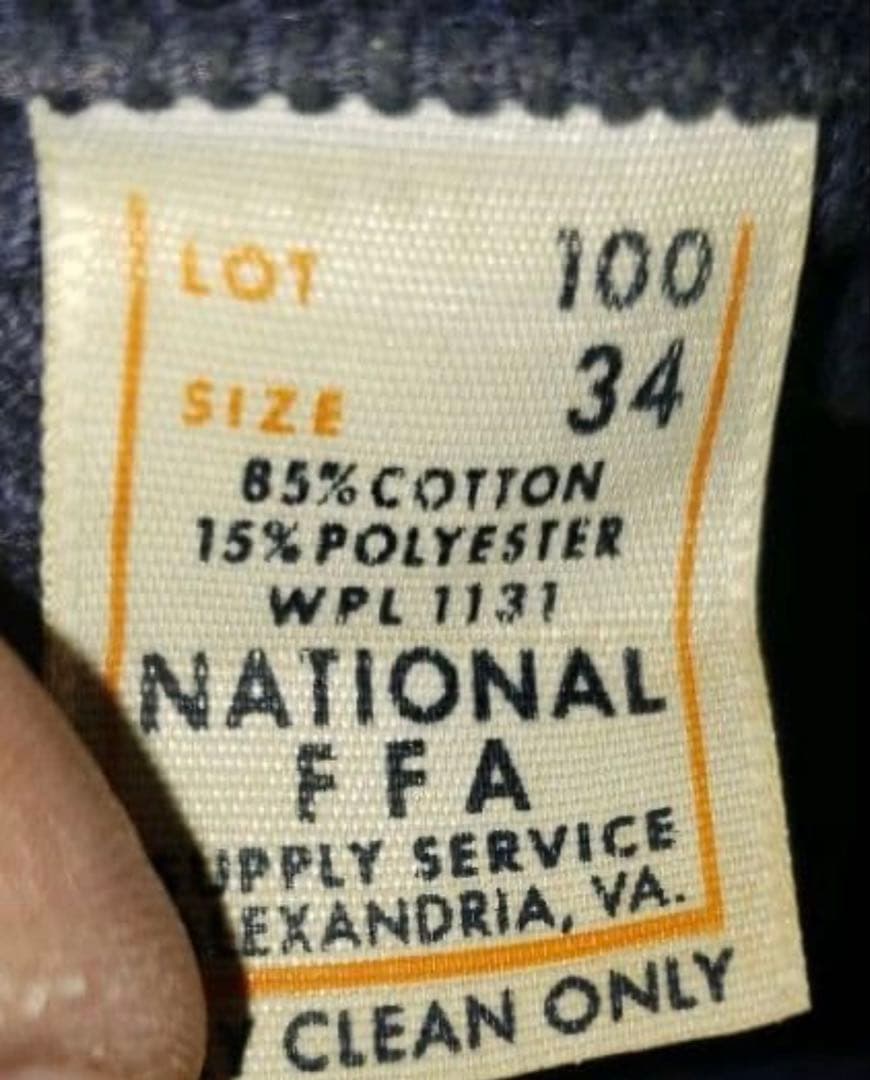 FFA 農業　コーデュロイジャケット　ミズーリ