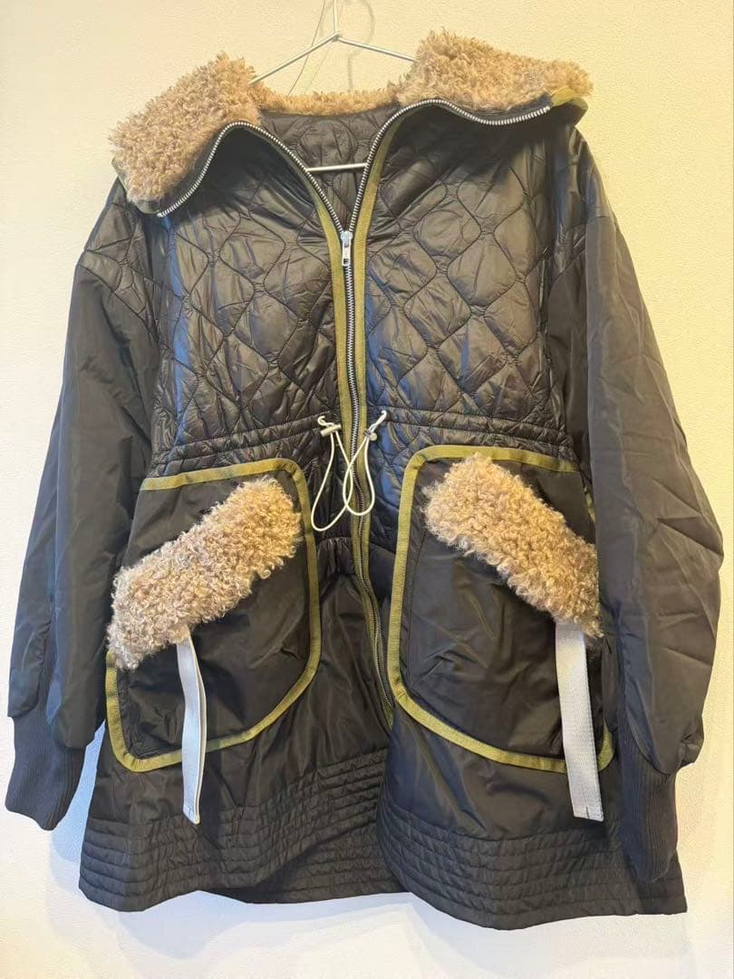 ジャケット・アウター UN3D. FABRIC MIX MIDDLE CT