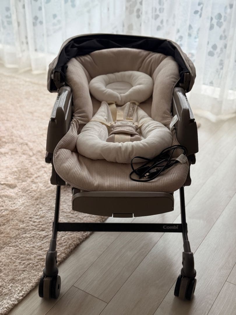 【美品✨】コンビ ネムリラ AUTO SWING スリープシェル EG+