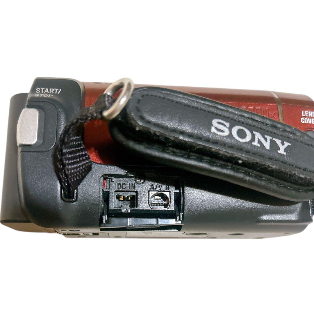 SONY ビデオカメラ HANDYCAM レッド ソニー デジタルビデオカメラ