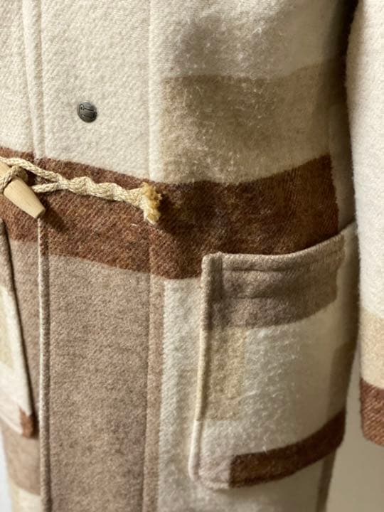 新品レア！WOOLRICH ウールリッチ　アメリカ製パッチワーク　ダッフルコート