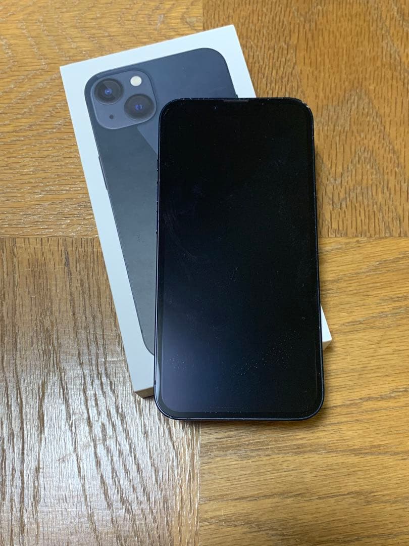 Apple iPhone 13 ブラック 本体 箱付き