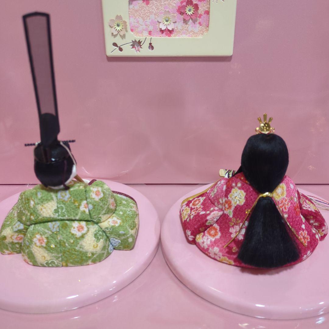 木目込雛五人揃、柿沼東光作