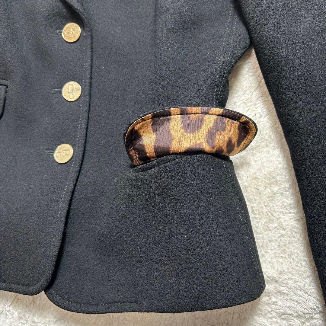 ドルチェアンドガッバーナ　テーラードジャケット　レオパード　42