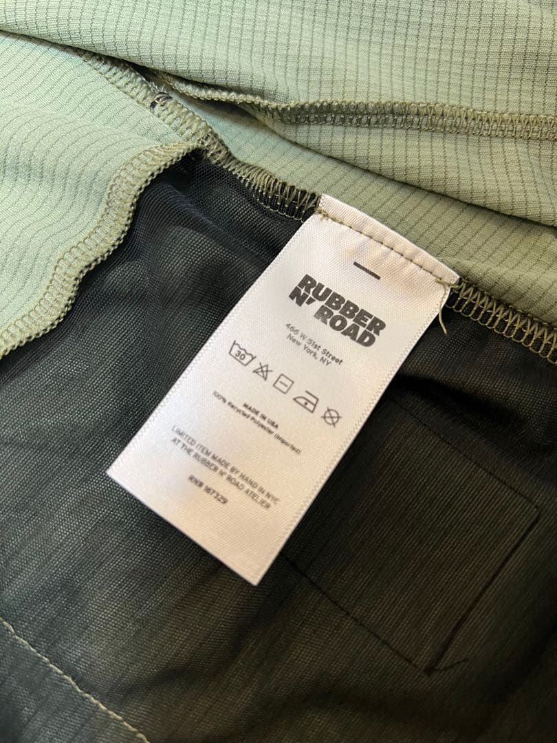 RUBBER N' ROAD サイクルジャージ オリーブグリーン Sサイズ