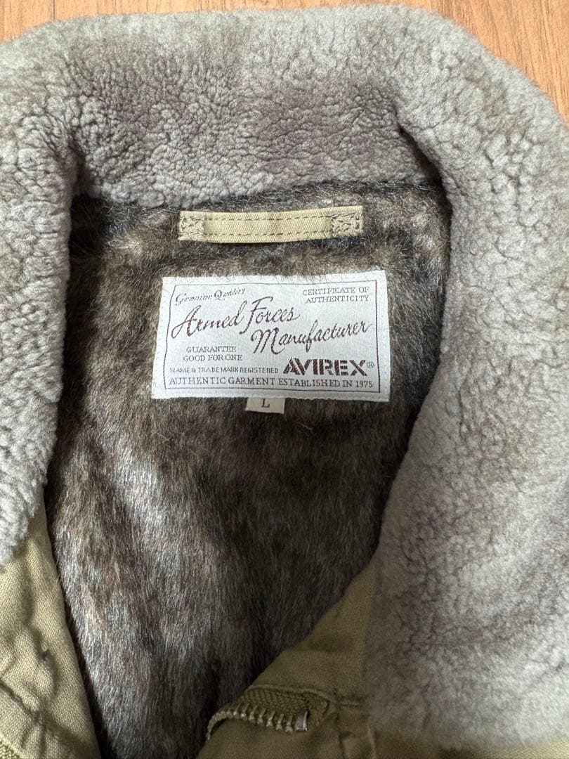 AVIREX N1デッキジャケット サイズL ミリタリー